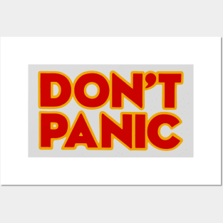 Don't Panic The Hitchhiker's Guide Posters and Art